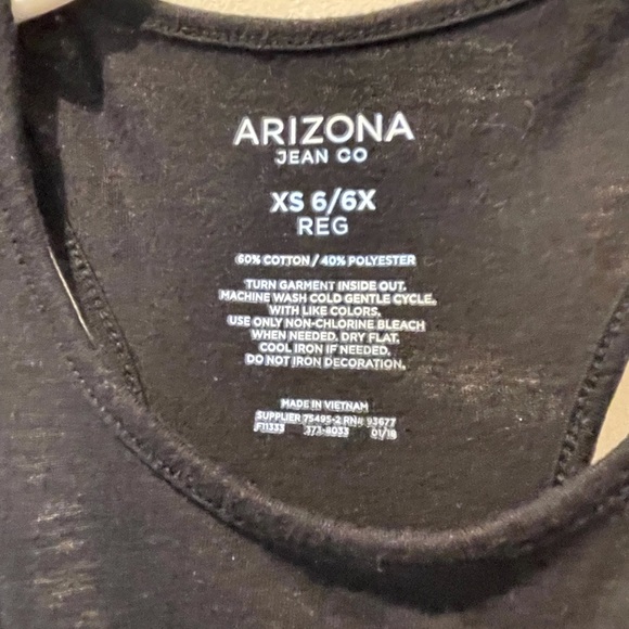 Black unicorn tank with sequins - Picture 2 of 3